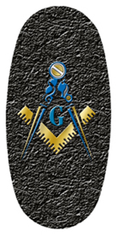 DASOV 370 RK BK Masonic Lodge Rock Black